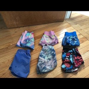 Girls athletic shorts bundle